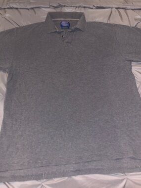 Pendleton Men's Heather Gray Polo Shirt